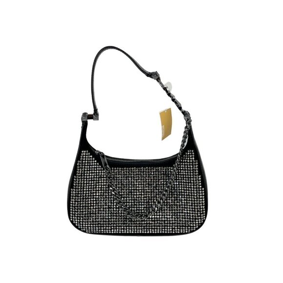 Michael Kors Piper Chain Shoulder Bag Pouchette - Picture 1 of 13